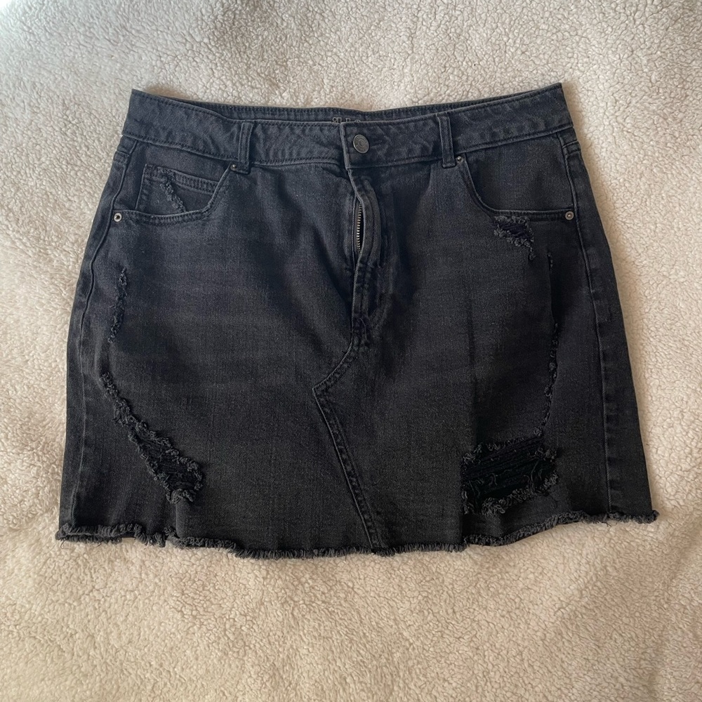 Wild Fable Black Denim Skirt sz.14